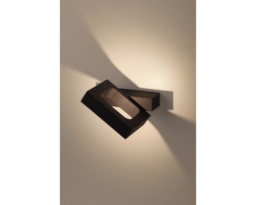 Настенный светодиодный светильник ЭРА Design WL2 BK