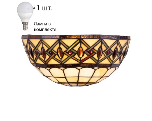 Настенный светильник с лампочкой Velante 859-801-01+Lamps Е27 Р45