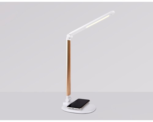 Светодиодная настольная лампа с беспроводной зарядкой Ambrella light Desk DE525