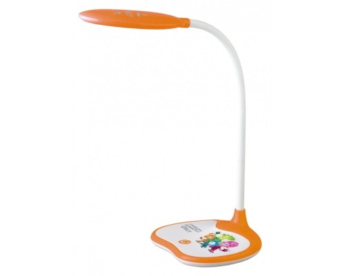 Настольная лампа ЭРА Фиксики NLED-433-6W-OR