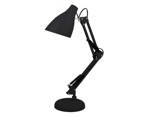 Настольная лампа офисная Эра N-123-Е27-40W-BK Б0047197