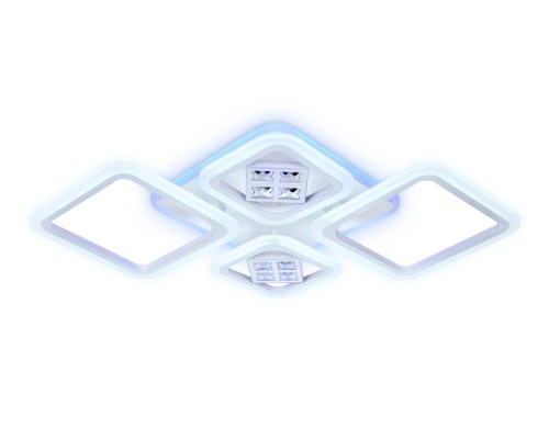 Потолочная светодиодная люстра с пультом д/у Ambrella light Ice FA286