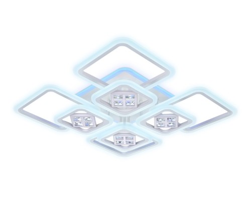 Потолочная светодиодная люстра с пультом д/у Ambrella light Ice FA289