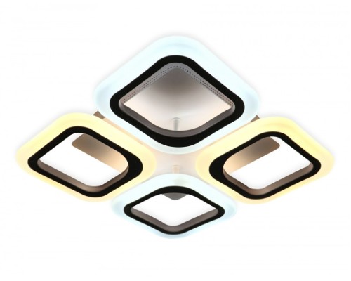Потолочная светодиодная люстра с пультом ДУ (инфракрасный) Ambrella light Acrylica FA4371