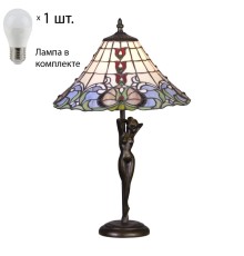 Настольная лампа с лампочкой Velante 841-804-01+Lamps E27 P45