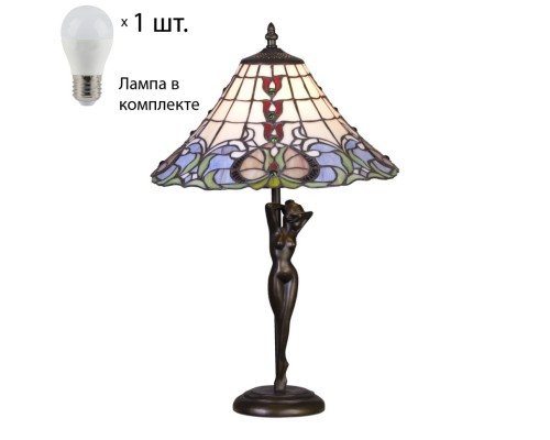 Настольная лампа с лампочкой Velante 841-804-01+Lamps E27 P45