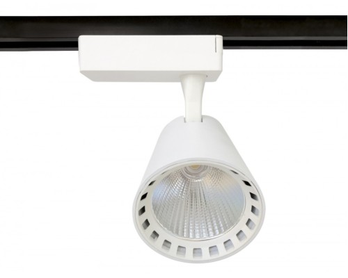 Однофазный LED светильник 15W 4200К для трека Ambrella light Track System GL5974 WH