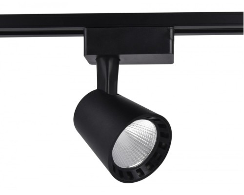 Однофазный LED светильник 15W 4200К для трека Ambrella light Track System GL5977 BK