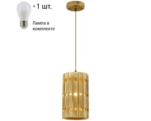 Подвесной светильник с лампочкой Velante 542-706-01+Lamps E27 P45