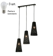 Подвесной светильник с лампочками Velante 567-726-03+Lamps E27 P45