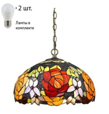 Подвесной светильник с лампочками Velante 828-806-02+Lamps E27 P45