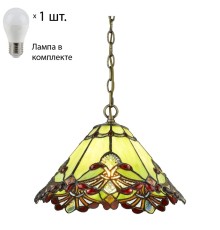 Подвесной светильник с лампочкой Velante 863-826-01+Lamps E27 P45