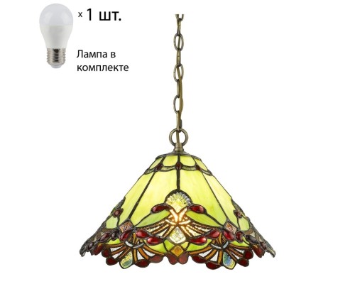 Подвесной светильник с лампочкой Velante 863-826-01+Lamps E27 P45