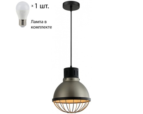 Подвесной светильник с лампочкой Velante 389-206-01+Lamps E27 P45