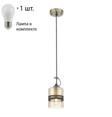 Подвесной светильник с лампочкой Velante 217-506-01+Lamps E27 P45