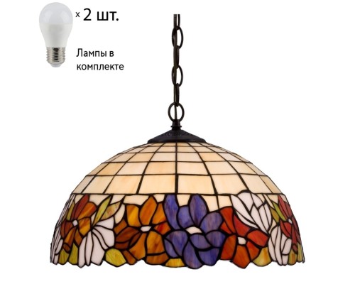 Подвесной светильник с лампочками Velante 813-806-02+Lamps E27 P45