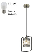 Подвесной светильник с лампочкой Velante 215-506-01+Lamps E27 P45