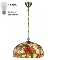 Подвесной светильник с лампочками Velante 817-806-02+Lamps E27 P45