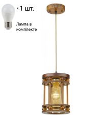 Подвесной светильник с лампочкой Velante 543-706-01+Lamps E27 P45