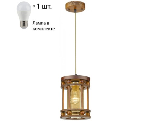 Подвесной светильник с лампочкой Velante 543-706-01+Lamps E27 P45