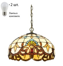 Подвесной светильник с лампочками Velante 830-806-02+Lamps E27 P45