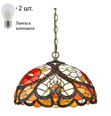 Подвесной светильник с лампочками Velante 827-806-02+Lamps E27 P45