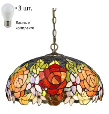 Подвесной светильник с лампочками Velante 828-806-03+Lamps E27 P45