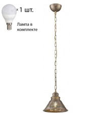 Подвесной светильник с лампочкой Velante 308-603-01+Lamps E14 P45