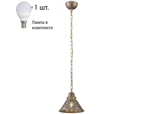 Подвесной светильник с лампочкой Velante 308-603-01+Lamps E14 P45