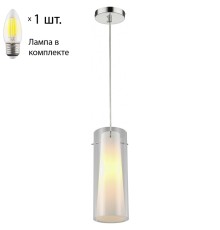 Подвесной светильник с лампочкой Velante 229-006-01+Lamps E27 Свеча