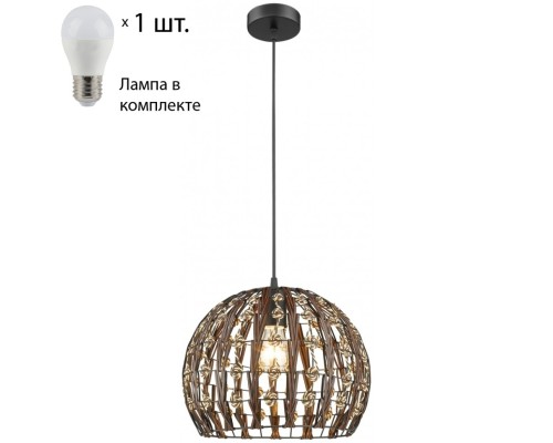 Подвесной светильник с лампочкой Velante 566-726-01+Lamps E27 P45