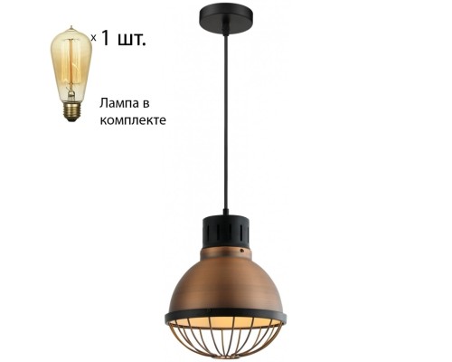Светильник с ретро лампой Velante 389-506-01+Retro Lamps