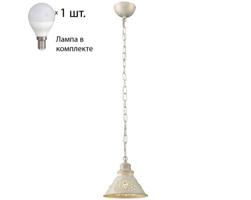 Подвесной светильник с лампочкой Velante 308-003-01+Lamps E14 P45