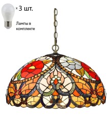 Подвесной светильник с лампочками Velante 827-806-03+Lamps E27 P45