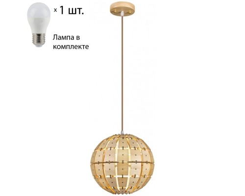 Подвесной светильник с лампочкой Velante 550-716-01+Lamps E27 P45