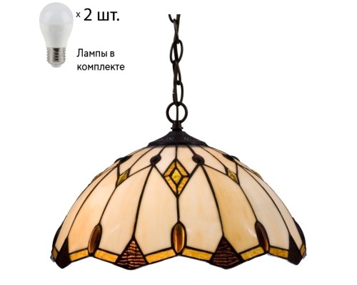 Подвесной светильник с лампочками Velante 832-806-02+Lamps E27 P45