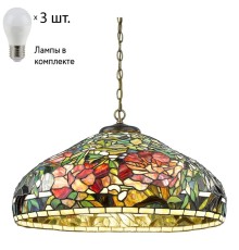 Подвесной светильник с лампочками Velante 868-806-03+Lamps E27 P45