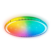 Светодиодный светильник c подсветкой RGB и пультом ДУ (инфракрасный) Ambrella light Dance FF501