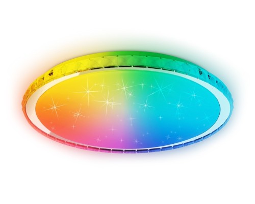 Светодиодный светильник c подсветкой RGB и пультом ДУ (инфракрасный) Ambrella light Dance FF501