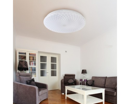 Потолочный светодиодный светильник ЭРА SPB-6 Slim 3 36-6K круглый Б0053330