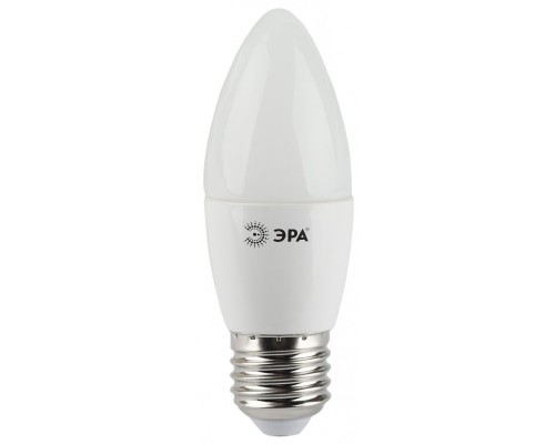 LED B35-7W-840-E27 ЭРА (диод, свеча, 7Вт, нейтр, E27), (10/100/3500)