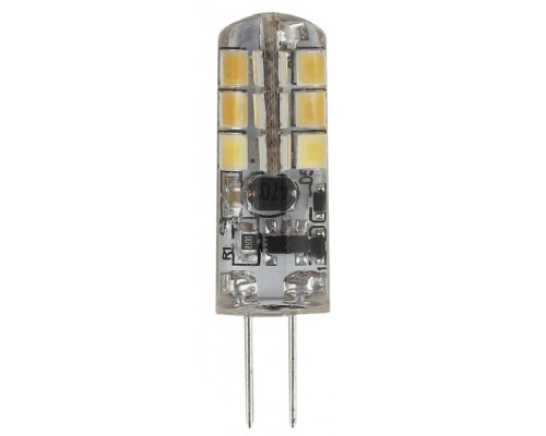 Светодиодная лампа G4 1,5W 2700К (теплый) Эра LED JC-1,5W-12V-827-G4 (Б0033188)