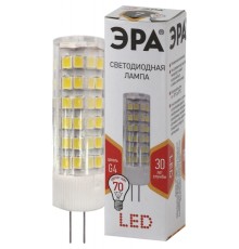 LED JC-7W-220V-CER-827-G4 ЭРА (диод, капсула, 7Вт, тепл, G4) (100/500/21000)