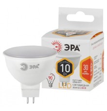 LED MR16-10W-827-GU5.3 ЭРА (диод, софит, 10Вт, тепл, GU5.3) (10/100/4000)