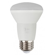 Лампа светодиодная ЭРА E27 8W 2700K матовая ECO LED R63-8W-827-E27 Б0050300