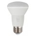 Лампа светодиодная ЭРА E27 8W 2700K матовая ECO LED R63-8W-827-E27 Б0050300