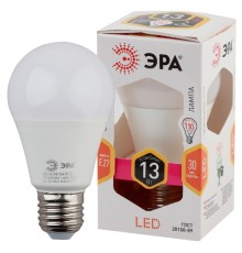 LED A60-13W-827-E27 ЭРА (диод, груша, 13Вт, тепл, E27) (10/100/1200)