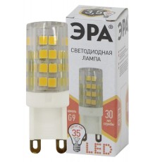 LED JCD-3,5W-CER-827-G9 ЭРА (диод, капсула, 3,5Вт, тепл, G9) (100/1000/30000)