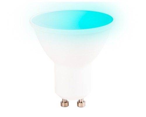 Светодиодная лампа LED MR16 5W+RGB 3000K-6400K (теплый, белый, дневной) Smart Ambrella light Bulbing (207500)