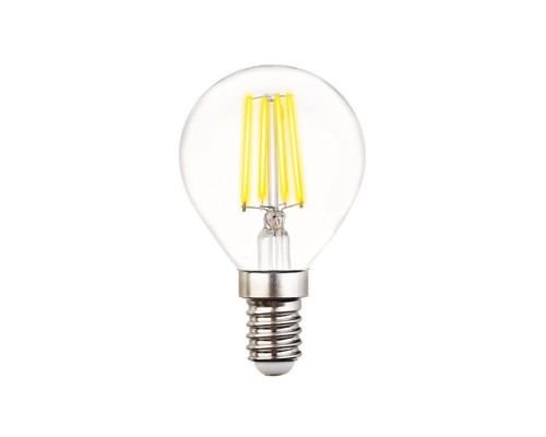 Филаментная светодиодная лампа E14 6W 4200К (белый) G45-F Filament Ambrella light (204215)